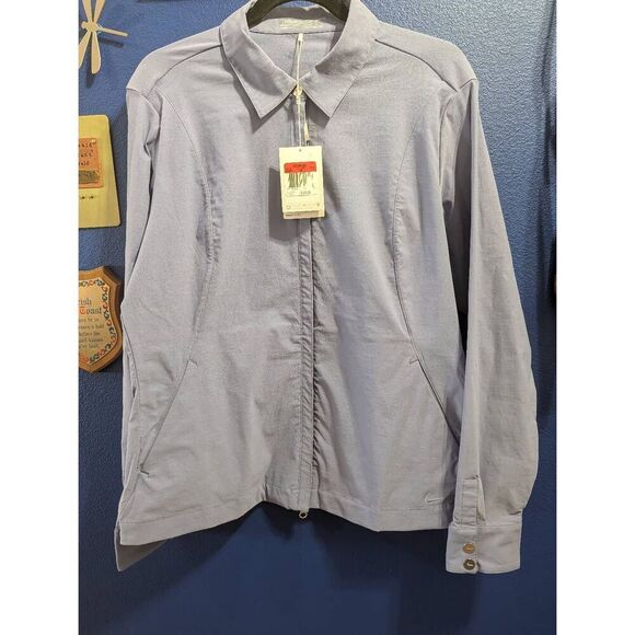 Nike Jackets & Blazers - Nike Golf Fit-Dry Women’s Jacket L Purple Full Zip 288482-522 2009 Vintage NWT